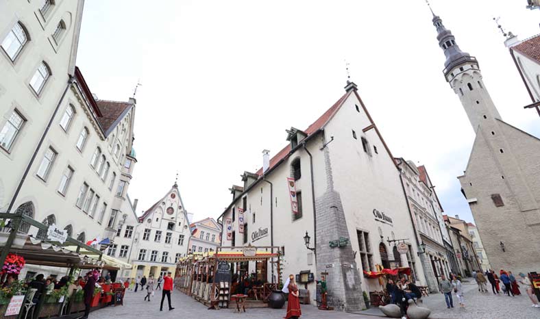 Prédio da Cidade Velha de Tallinn