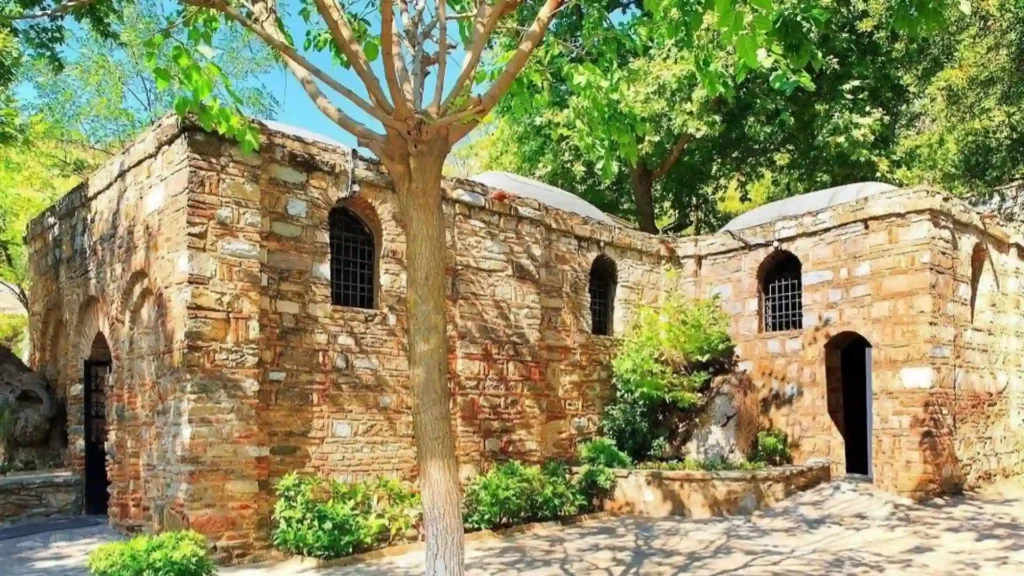 A casa que teria sido a última morada de Maria, mãe de Jesus, em Éfeso, na Turquia.