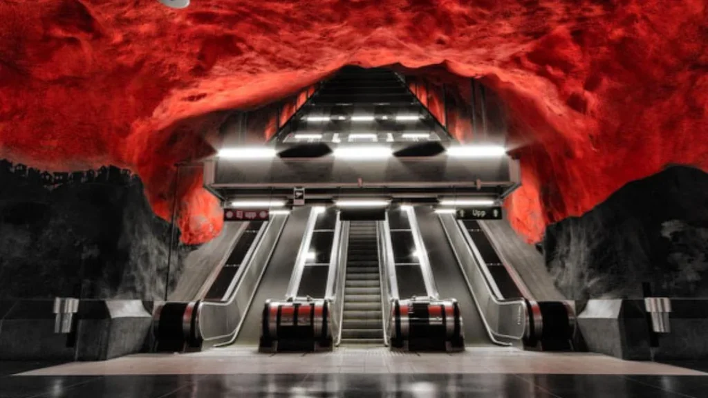 Metro de Estocolmo, Suécia